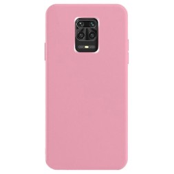 Чехол силиконовый для Xiaomi Redmi Note 9, розовый