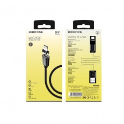 Магнитный кабель USB для Apple iPhone 1,2м BU1 Borofone