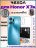 Чехол силиконовый с кармашком для Huawei Honor X7a, прозрачный
