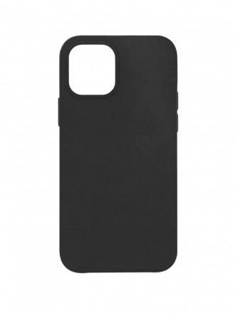 Чехол силиконовый для iPhone 13, черный