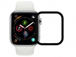 Защитное стекло для Apple Watch 38 mm, черное