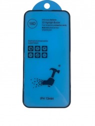 Керамическая защитная пленка для Iphone 13 Mini на полный экран, черная
