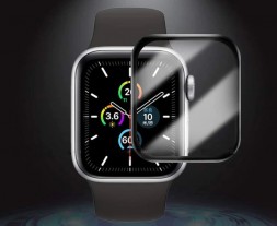 Керамическая защитная пленка для Apple Watch, 44 mm (Black)