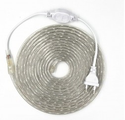 Светодиодная неоновая лента от сети, 5 м (белая)
