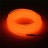 Гибкая светодиодная неоновая лента 3 метра с пультом портативная на батарейках, оранжевая