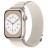 Ремешок нейлоновый для Apple Watch series 42 44 45 49 Ultra белый