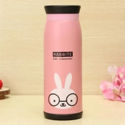 Бутылка-термос для детей, 350 ml Кролик
