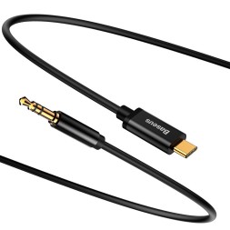 Кабель Baseus Yiven Type-C male Audio Cable M01 - черный (CAM01-01)