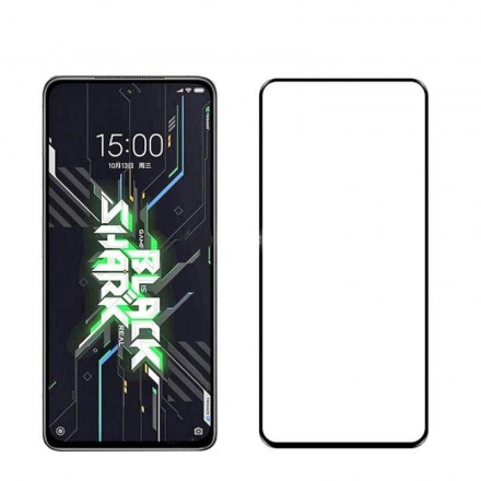 Защитное стекло для Xiaomi Black Shark 5 / 5RS / 5 Pro, черное