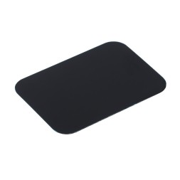 Пластина для магнитных держателей Cartage, 4.5×6.5 см, самоклеящаяся, черная - 4 шт