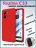 Чехол силиконовый для Realme C33, красный