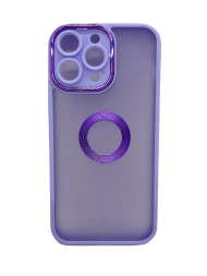 Чехол для iPhone 14 Pro Max с защитой камеры, нескользящий с поддержкой Magsafe, лавандовый
