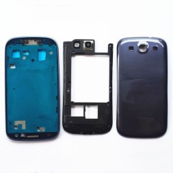 Корпус для Samsung S3 (i9300) синий