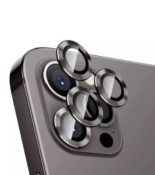 Защитное стекло на камеру для iPhone 12 Pro, цвет графит