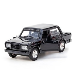 Модель-игрушка авто металлическая 2107 с инерционным механизмом/без коробки, черный