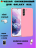 Чехол силиконовый для Samsung Galaxy S21, ярко-розовый