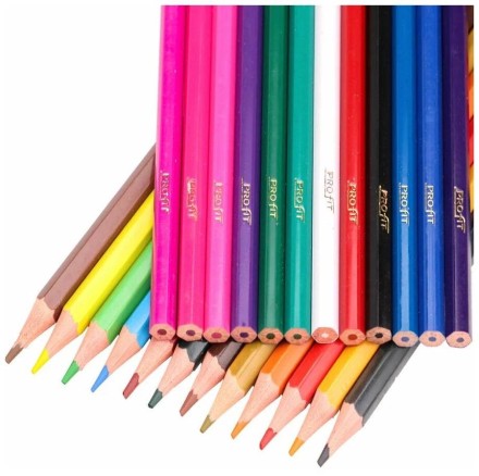 Набор цветных карандашей, 24 цвета