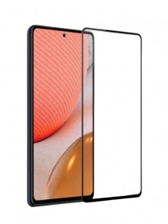 Защитное стекло Full Glue для Xiaomi Poco M4 Pro / Redmi Note 11 Pro на полный экран, чёрное