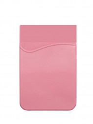 Самоклеющаяся визитница для карт, розовая