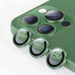 Защитное стекло/линзы на камеру для iPhone 15 Remax GL-89, хаки