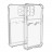 Противоударный силиконовый чехол с карманом для карт на iPhone 14 Pro, прозрачный