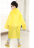 Детский плащ-дождевик(130-140см), желтый