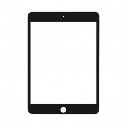 Защитное стекло для Apple iPad Mini 4 / 5, черное