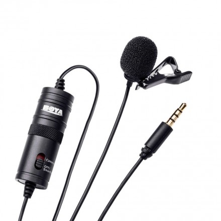 Микрофон петличный Boya BY-M1DM - 4 метра