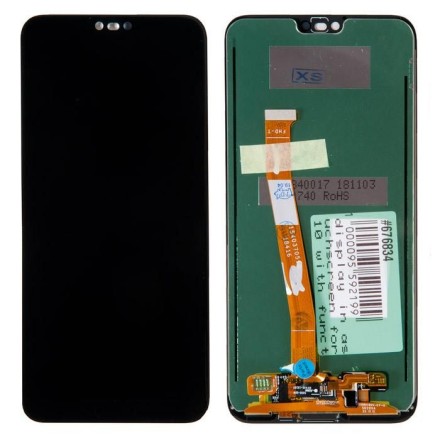 Дисплей с тачскрином для Huawei Honor 10 COL-L29, черный