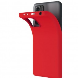 Чехол силиконовый для Xiaomi Redmi 10, красный