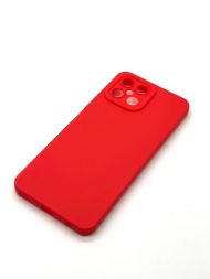 Чехол силиконовый для Honor X8, красный