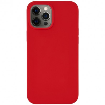 Чехол силиконовый для iPhone 12 Pro , красный