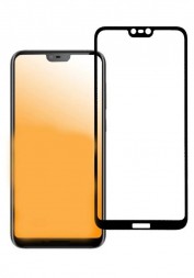 Защитное стекло Full Glue для Nokia 6.1 Plus на полный экран, чёрное