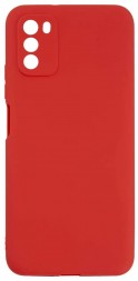 Чехол силиконовый для Xiaomi Poco M3, красный