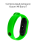Силиконовый ремешок для фитнес-браслета Xiaomi Mi Band 7 (зеленый)