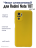 Чехол силиконовый для Redmi Note 10T, желтый