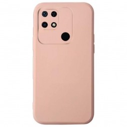 Чехол силиконовый для Xiaomi Redmi 10C, розовый