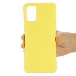Чехол силиконовый для Xiaomi Redmi Note 10T, желтый