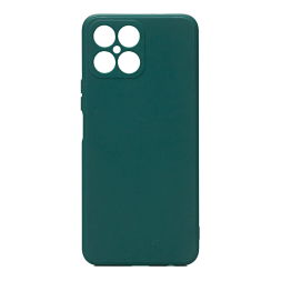 Чехол силиконовый для Honor X8, бирюзово-зеленый