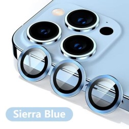 Защитное стекло/линзы на камеру для iPhone 15 Pro Max Remax GL-89, синий