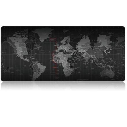 Коврик для мышки Карта Мира, 80x30 см