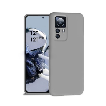 Чехол силиконовый для Xiaomi 12T, серый