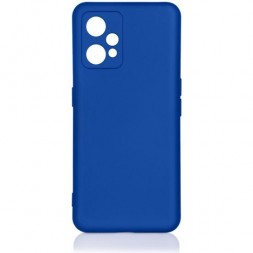 Чехол силиконовый для Realme 9 Pro, темно синий
