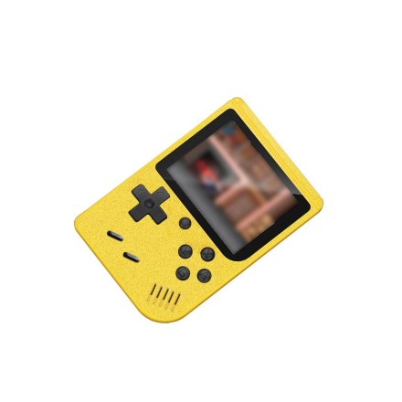 Портативная игровая консоль Box 400 в 1, жёлтая