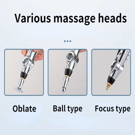 Массажная ручка для снятия боли, лазерная терапия, массажер для тела, головы, спины, шеи, ног акупунктурная