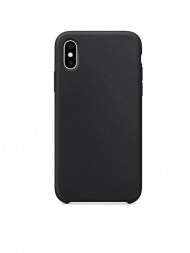 Чехол для iPhone X/XS SIlicone, черный