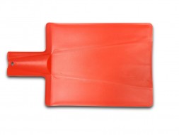 Доска разделочная с ручкой гнущаяся, 37,5 x 21 см, красная