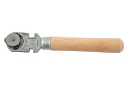 Стеклорез роликовый с деревянной ручкой