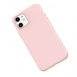 Чехол силиконовый для iPhone 11, розовый