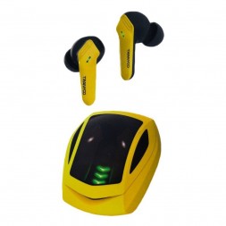 Беспроводные игровые наушники с микрофоном Tranyoo T-M18, желтые